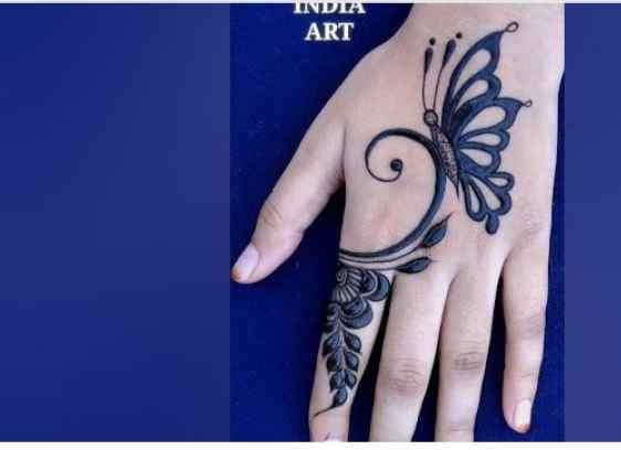 Butterfly tattoo 💓 - Unique Mehndi Designs | Facebook-sonthuy.vn
